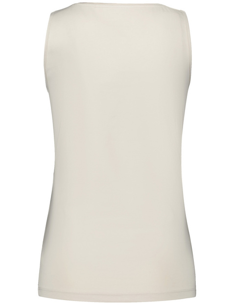 Basic Top aus nachhaltigem Baumwoll-Stretch