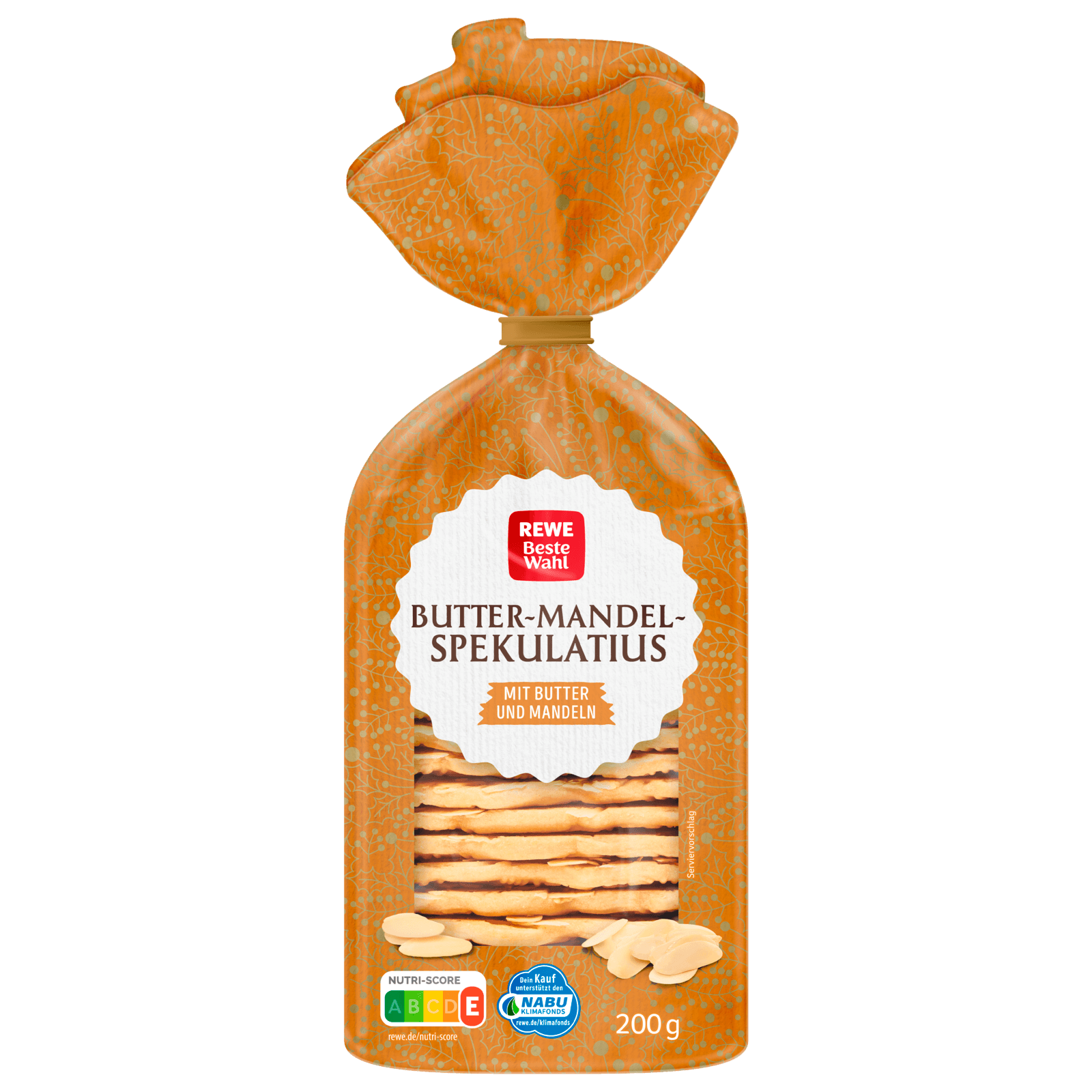 REWE Beste Wahl Butter-Mandel-Spekulatius 200g