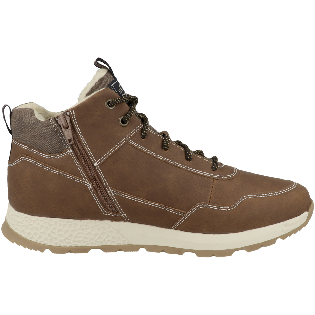 s.Oliver 5-16252-29 Sneaker mid braun