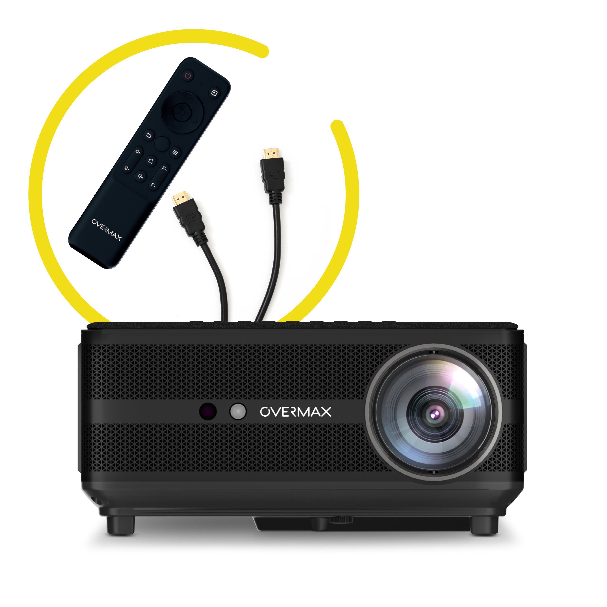 Overmax MULTIPIC 6.1 Beamer (7000 lm, 4500:1, 1920x1080 px, FullHD/Auto-Focus/Auto-Keystone/Dust Proof/40 – 150’’/50000h)