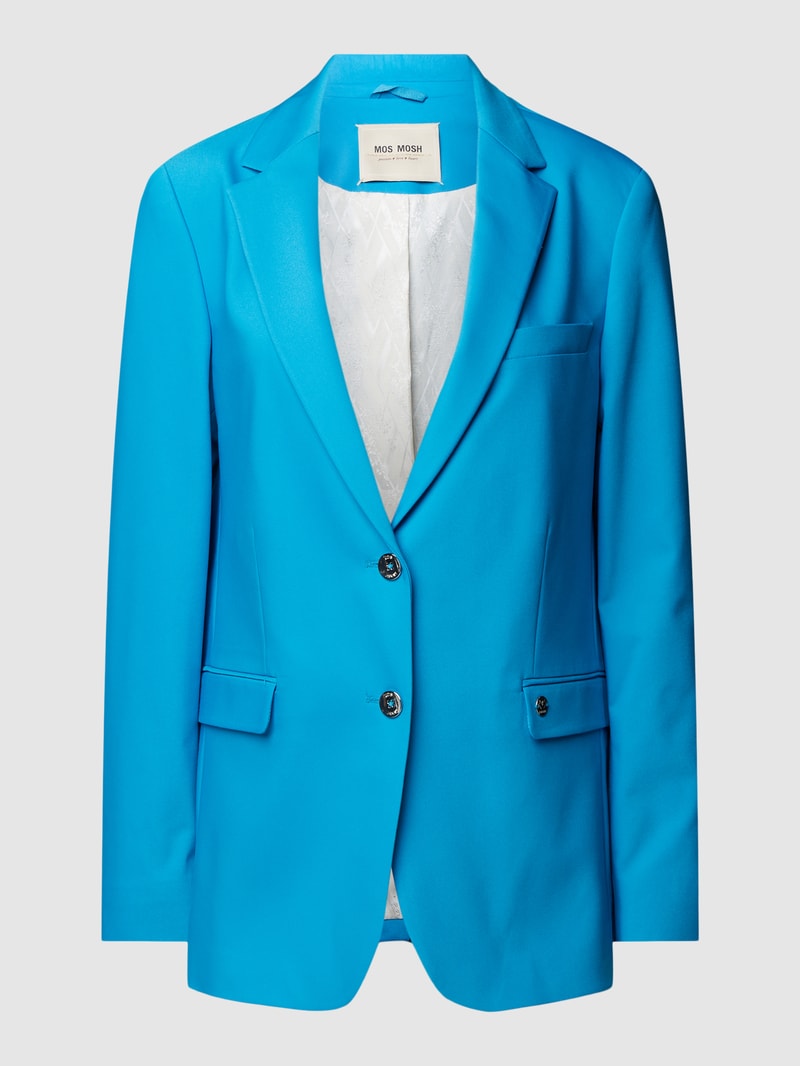 Blazer mit Pattentaschen Modell 'MARY NIGHT' in ozean blau
