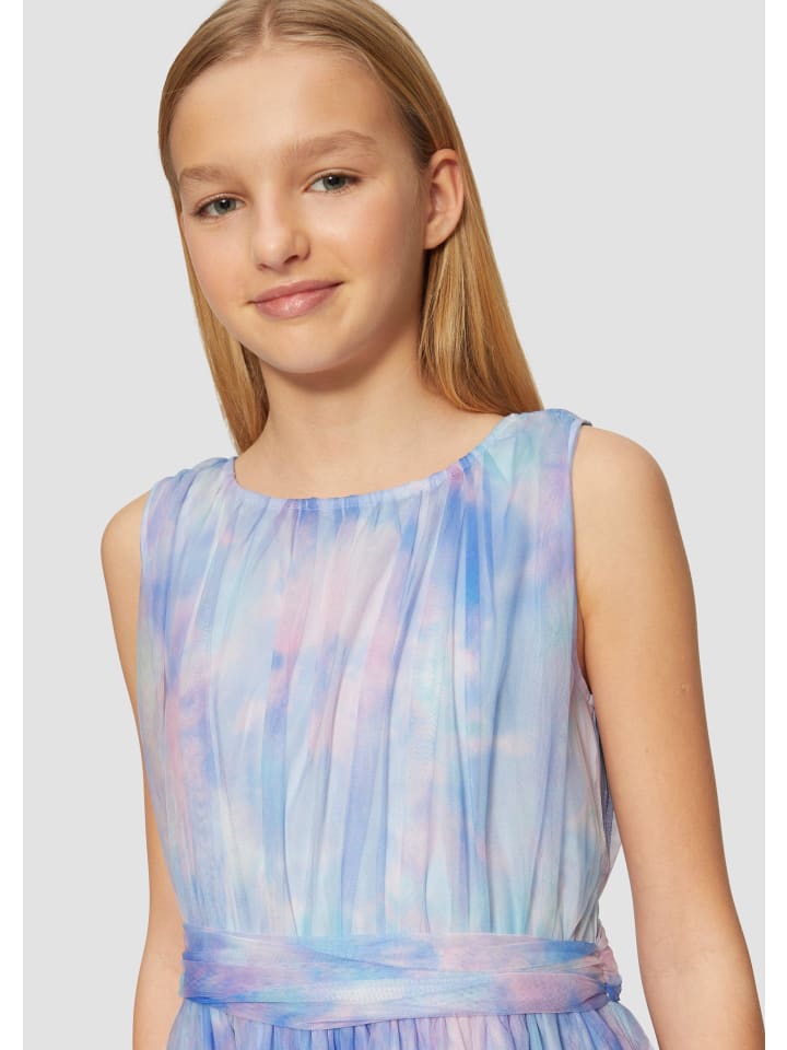 s.Oliver Kleid kurz in Blau günstig kaufen