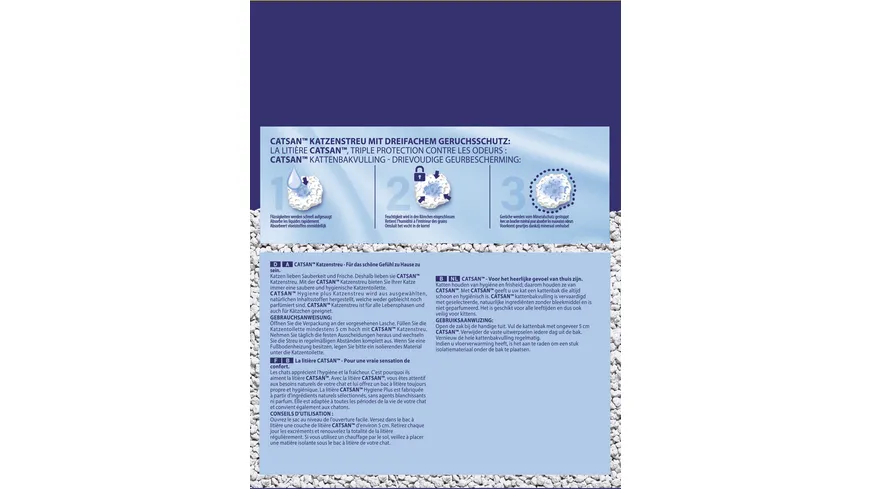 CATSAN™ Hygiene Plus Katzenstreu 9l 9 l