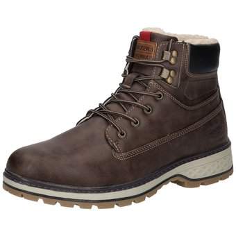 Dockers Schnür Boots in braun