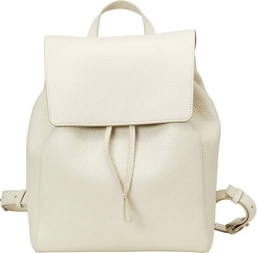 Marc O'Polo Rucksack aus genarbtem Rindleder