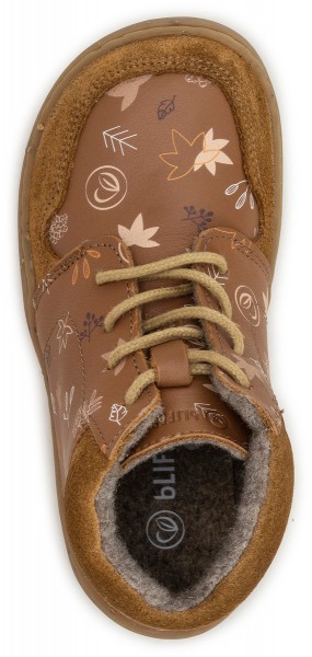 bLifestyle ~ Pangolin MidCut Schnürer Warm ~ Winterhaselnuss