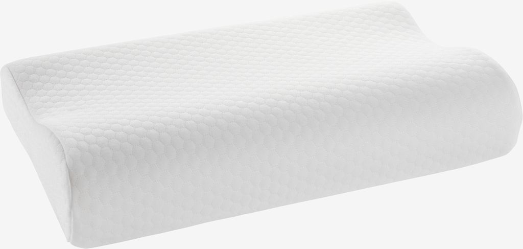 Travesseiro anatômico básico de espuma viscoelástica VANSE 30x47x9/7 VANSE