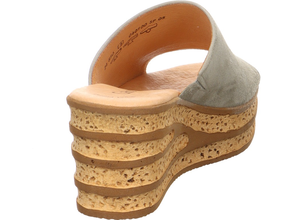 GABOR Pantoletten grün Gabor Fashion Pantolette 24.650.11 Grün