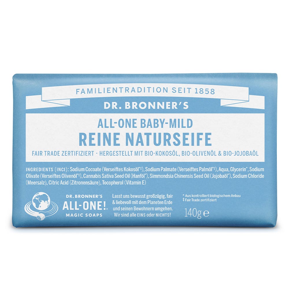 Dr. Bronner's Reine Naturseife Baby-Mild 140 g