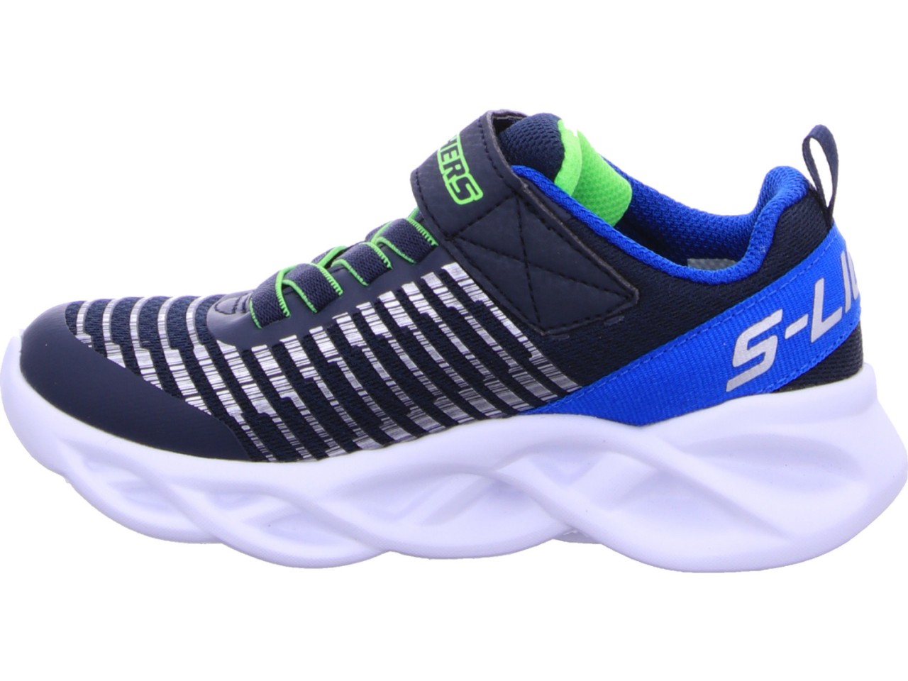SKECHERS Jungen Halbschuhe blau Twisty Brights