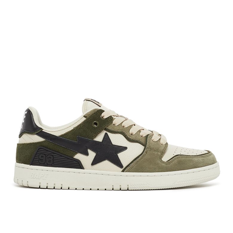 A Bathing Ape Bape SK8 Sta #4 M1 olivedrab