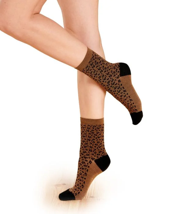 Lot de 3 paires de mi-chaussettes Thermolactyl et laine à motifs