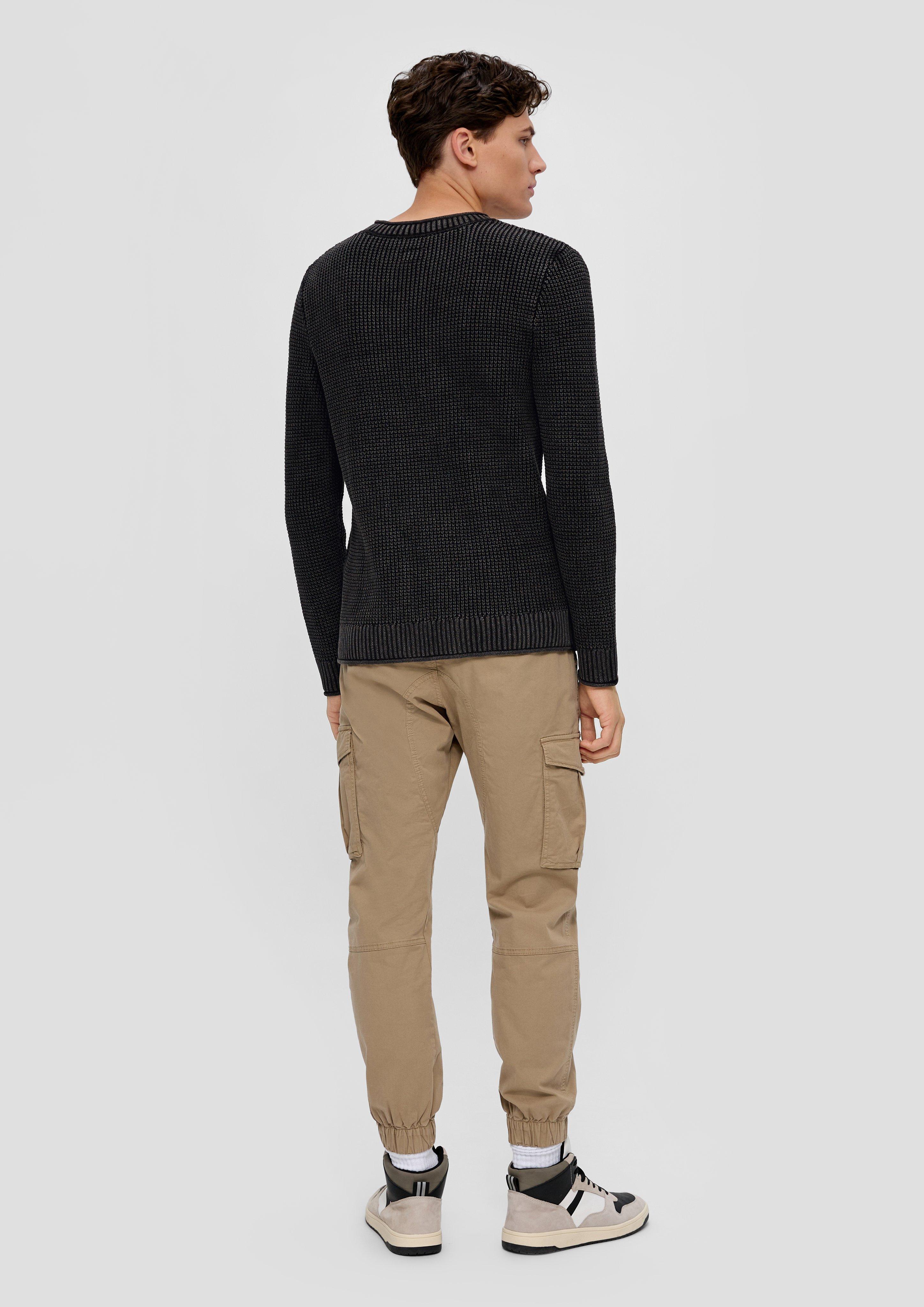 Strickpullover mit Strukturmuster  2140426-9999