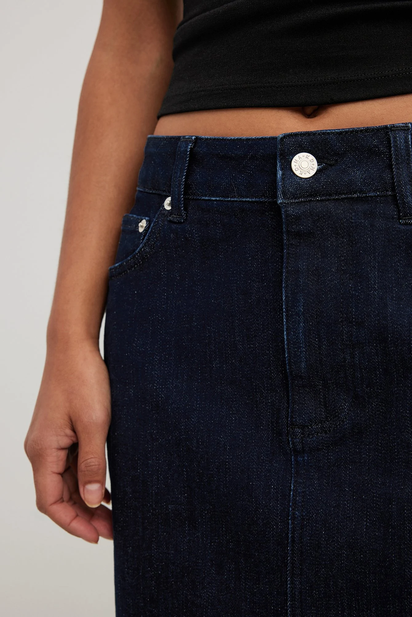 Denim Maxirock
