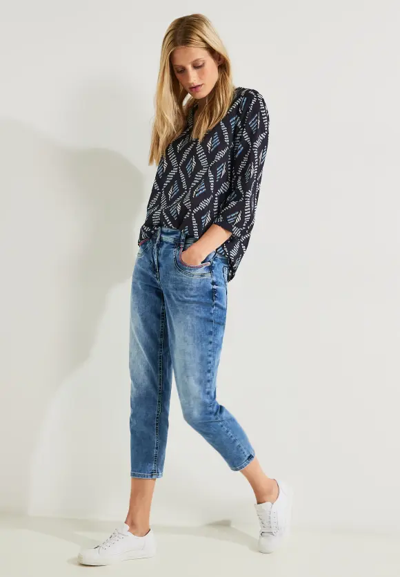 CECIL Printbluse mit 3/4 Ärmel