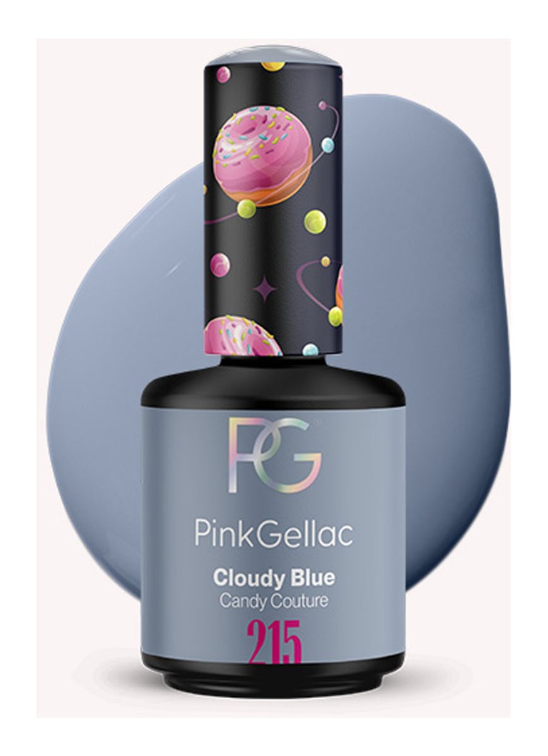 Pink Gellac 215 Cloudy Blue - gēla nagu laka