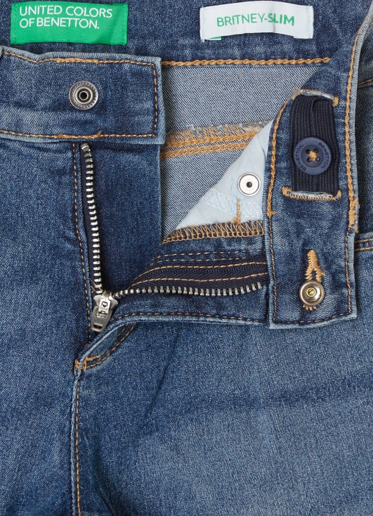 Blugi Benetton skinny elastici