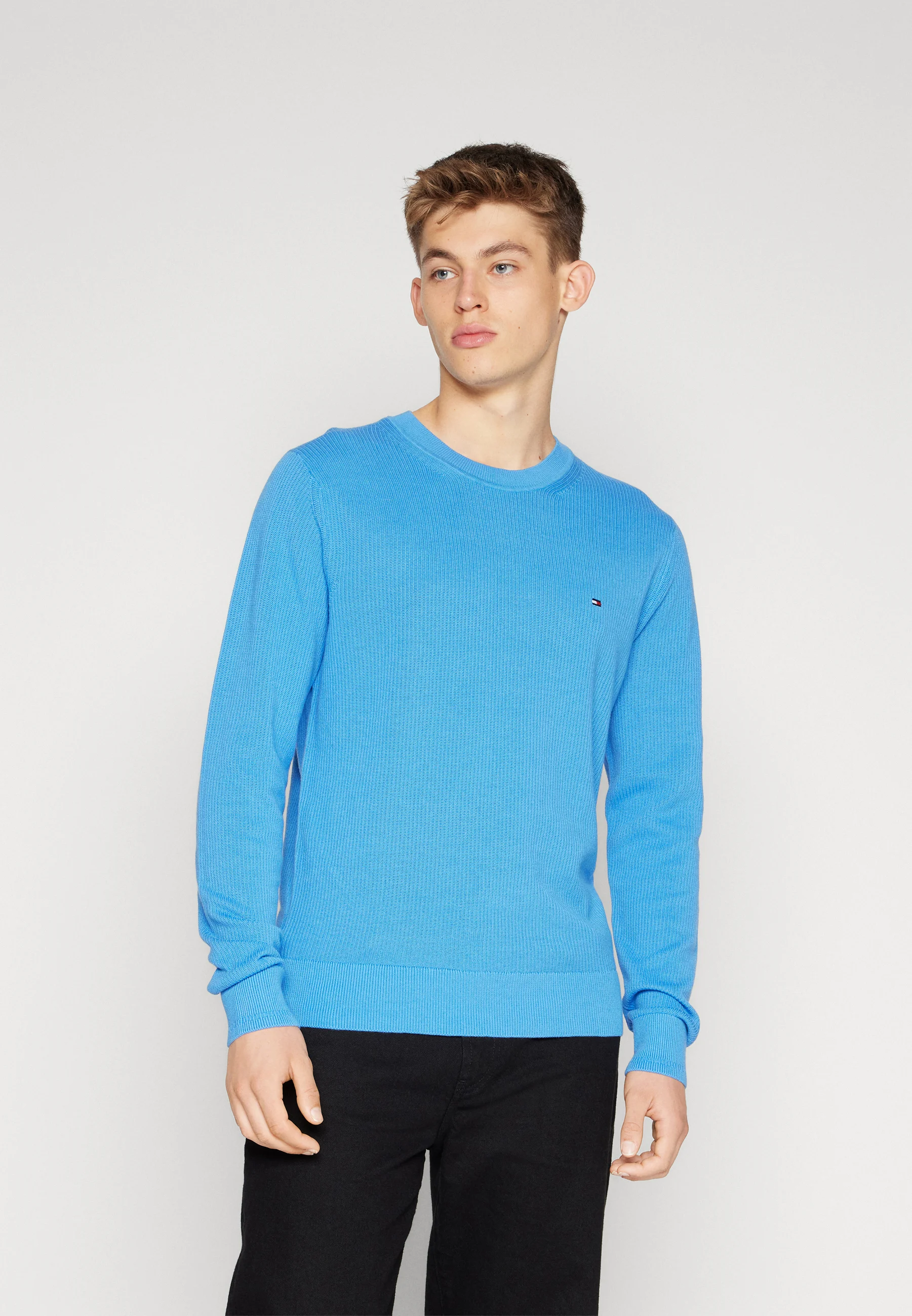Tommy Hilfiger CHAIN RIDGE C NECK - Suéter