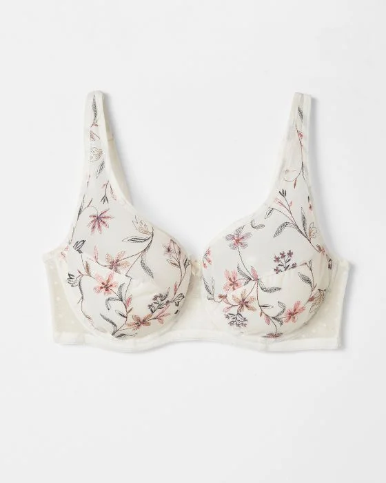 Soutien-gorge à armatures brodé LYNA de Damart