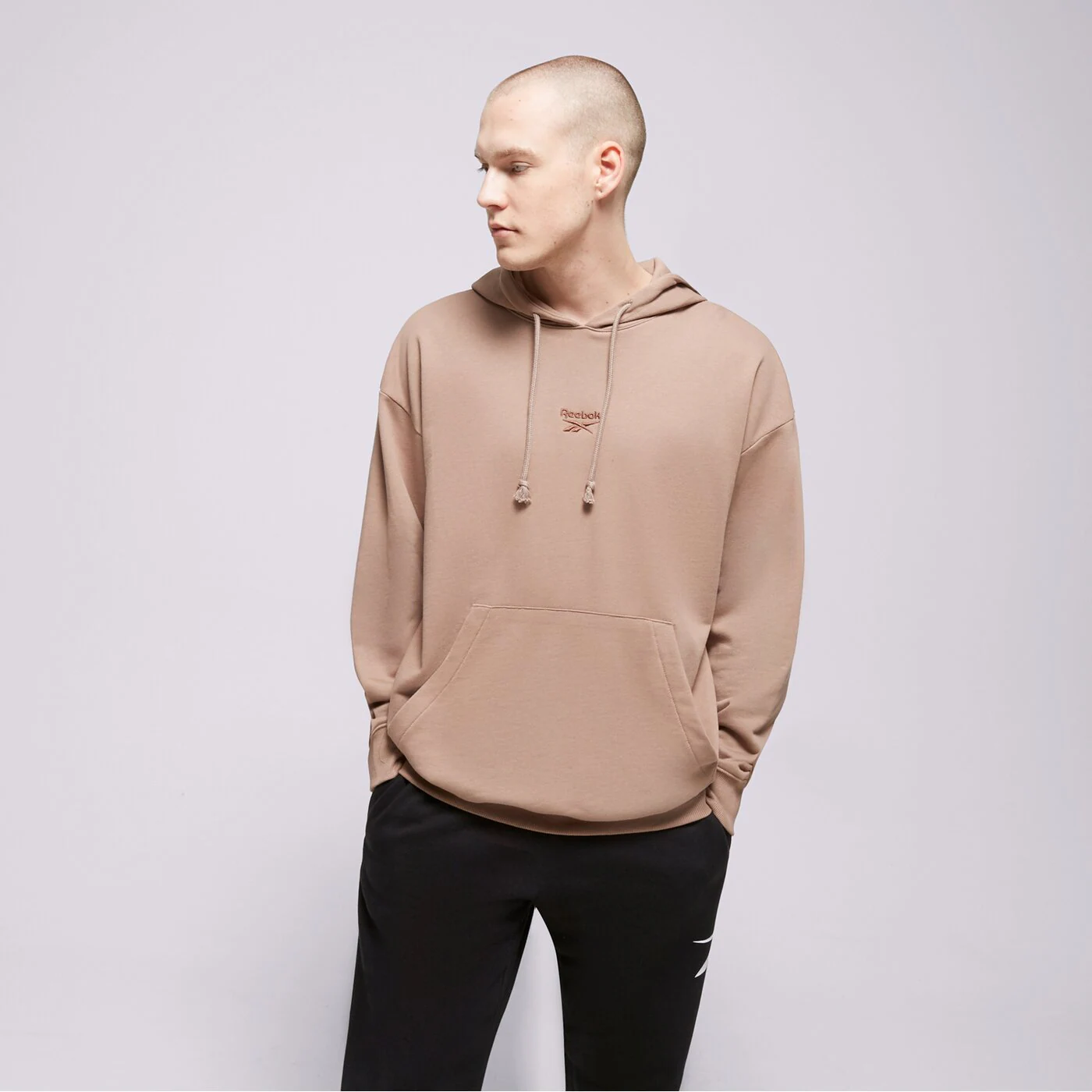 REEBOK SWEATSHIRT Z KAPTUREM CL SV HOODIE Braun