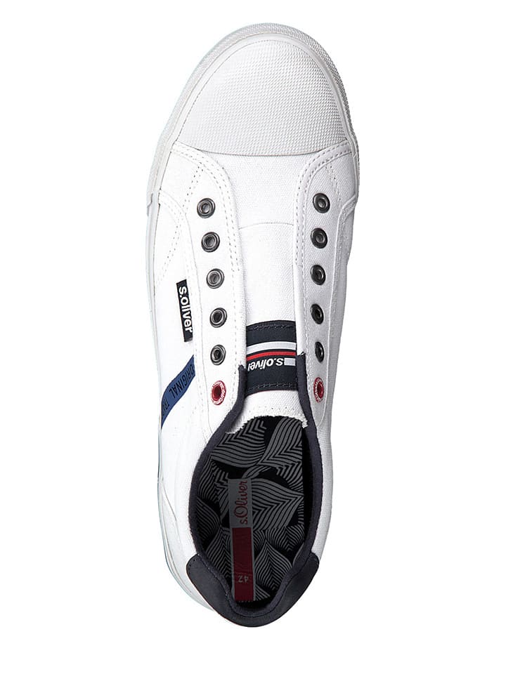 s.Oliver Slipper in Weiß günstig kaufen
