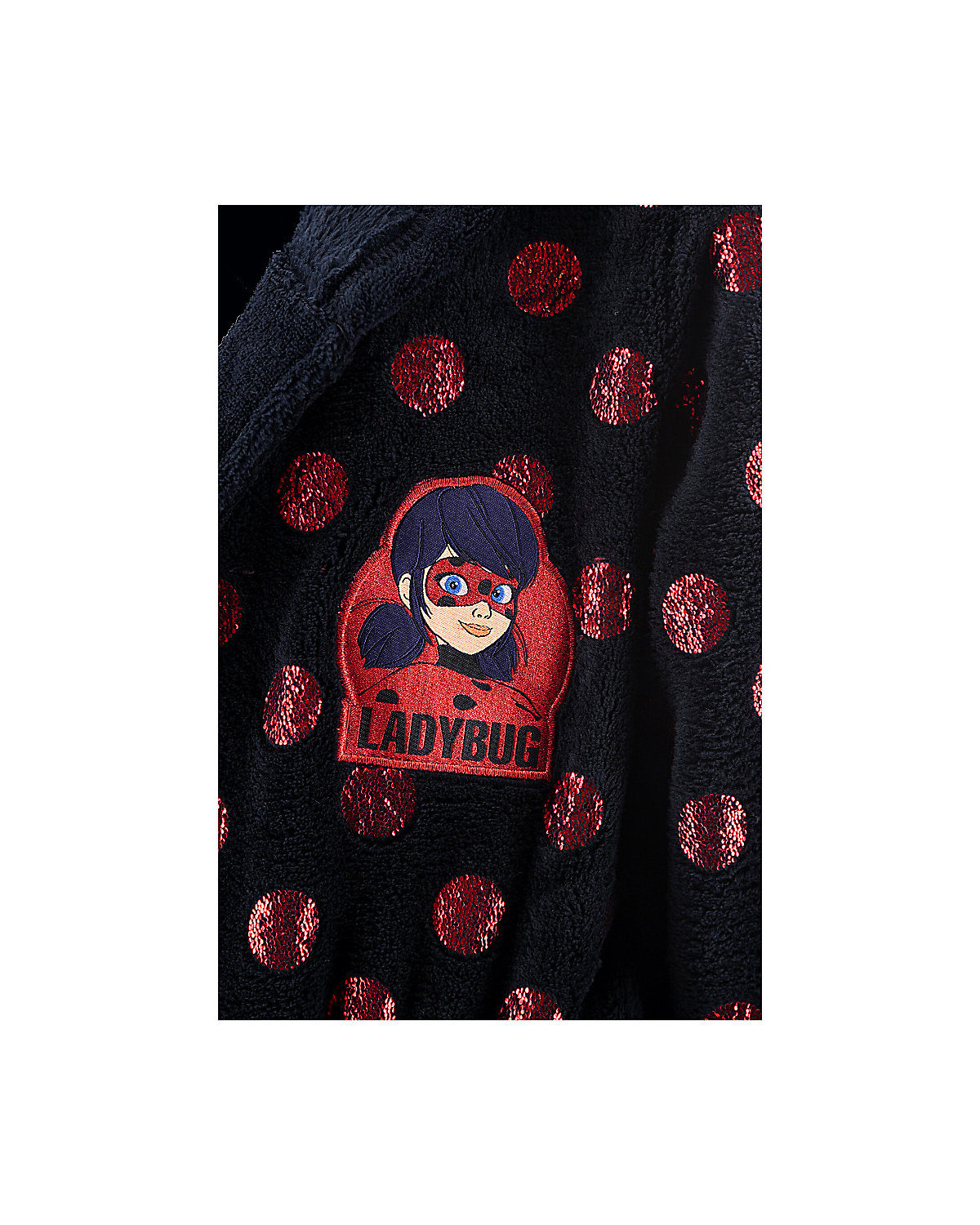 Miraculous Ladybug Bademantel mit Glitzer