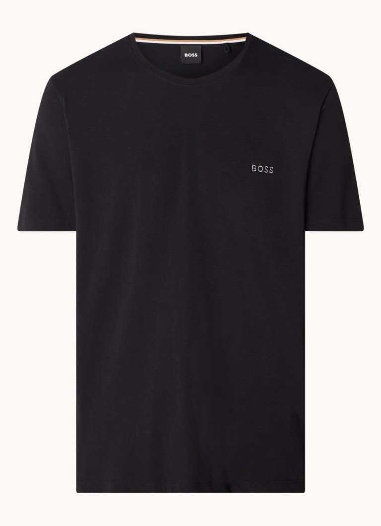 HUGO BOSS Mix&Match pajama top with logo embroidery
