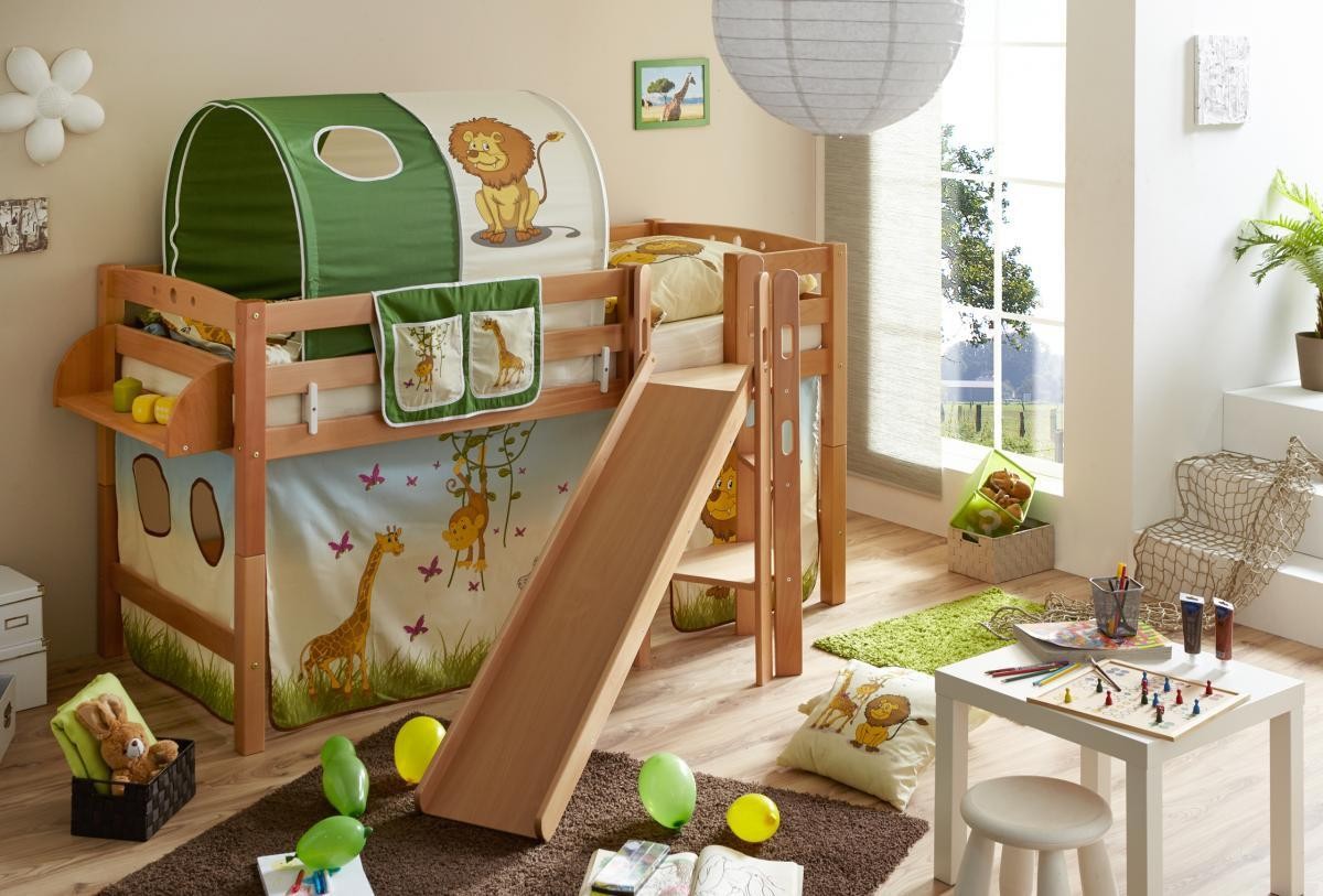 Ticaa Podestbett mit Rutsche 