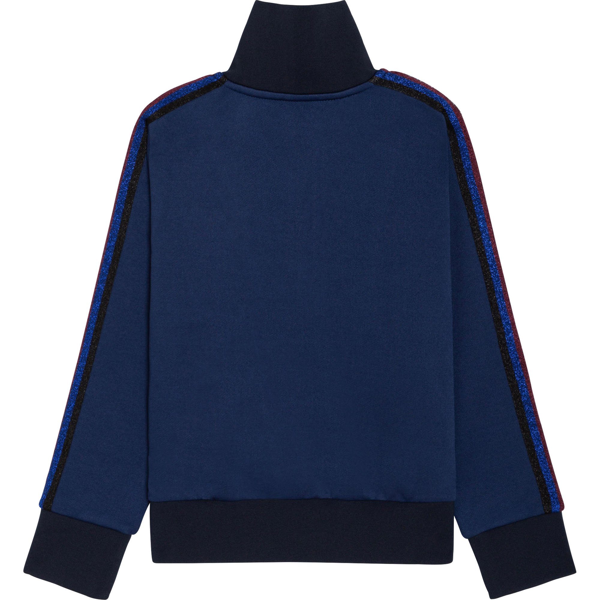 ZADIG & VOLTAIRE Trainingsjacke Zadig&Voltaire Trainingsjacke blau mit Glitzerstreifen