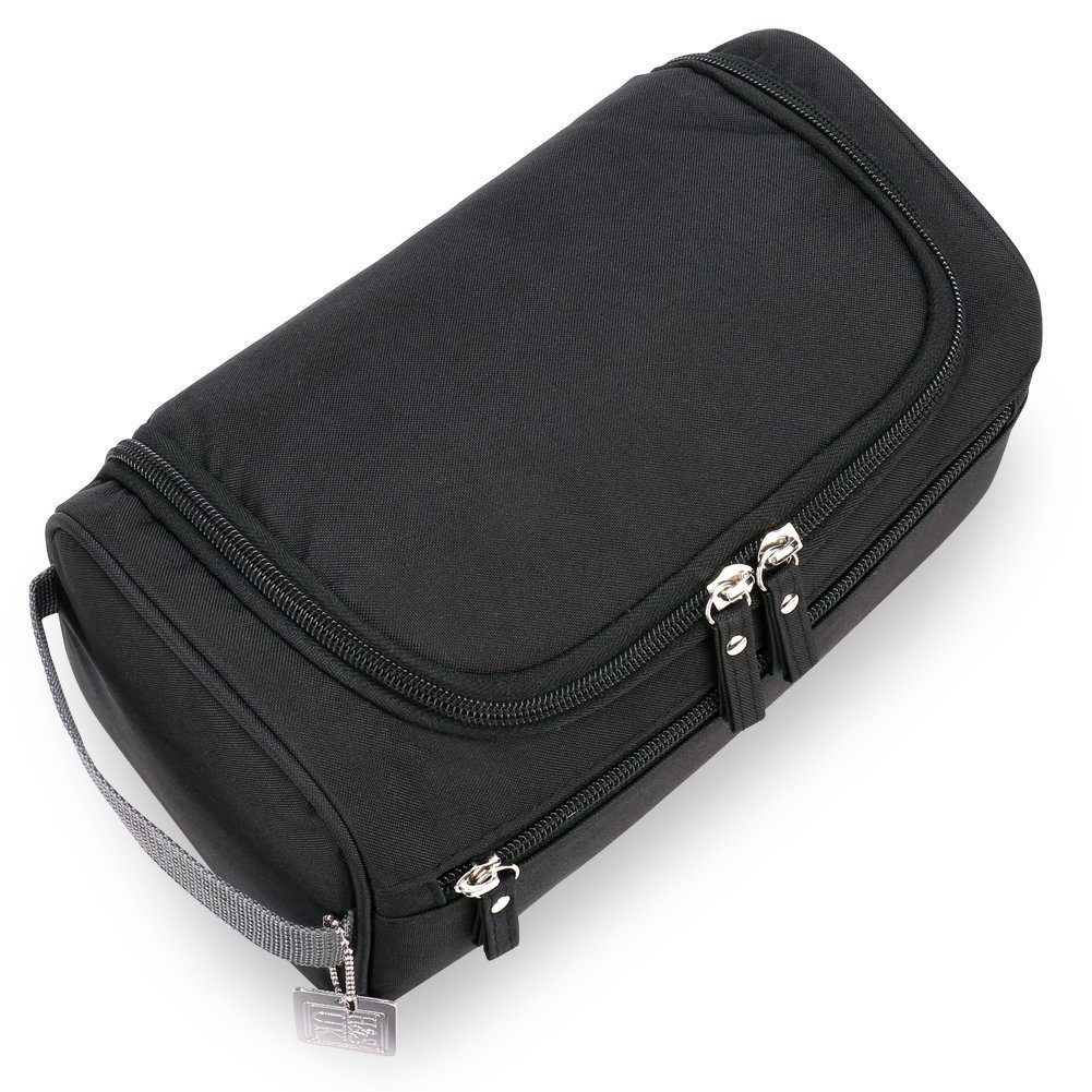 H&S Kulturbeutel Waterproof Toiletry Bag with 3 Compartments, Waterproof Toiletry Bag - 3 Compartments