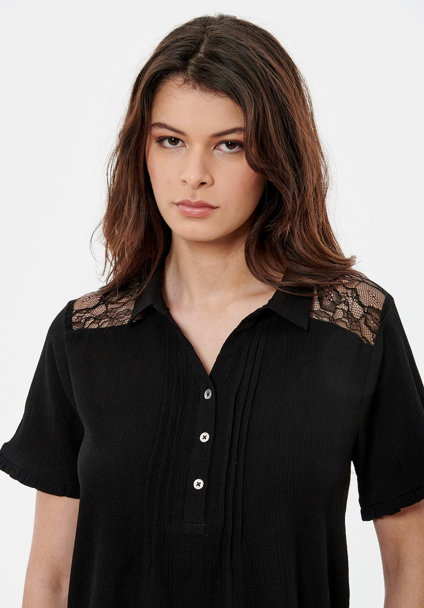 BRYZA  Blouse noire femme