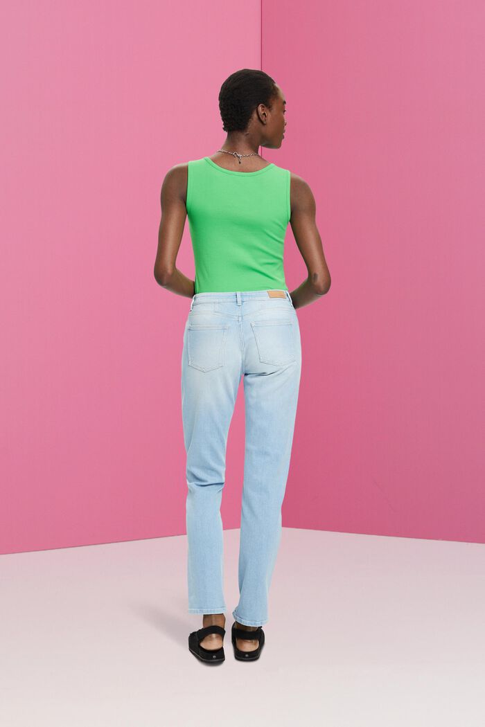 Slim-Fit-Jeans mit mittlerer Bundhöhe