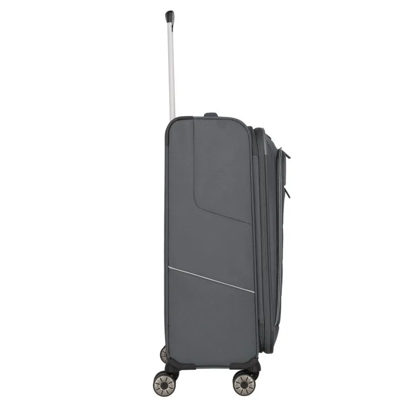 Travelite SKAII Trolley 4 Rollen M - Gipfelgrau
