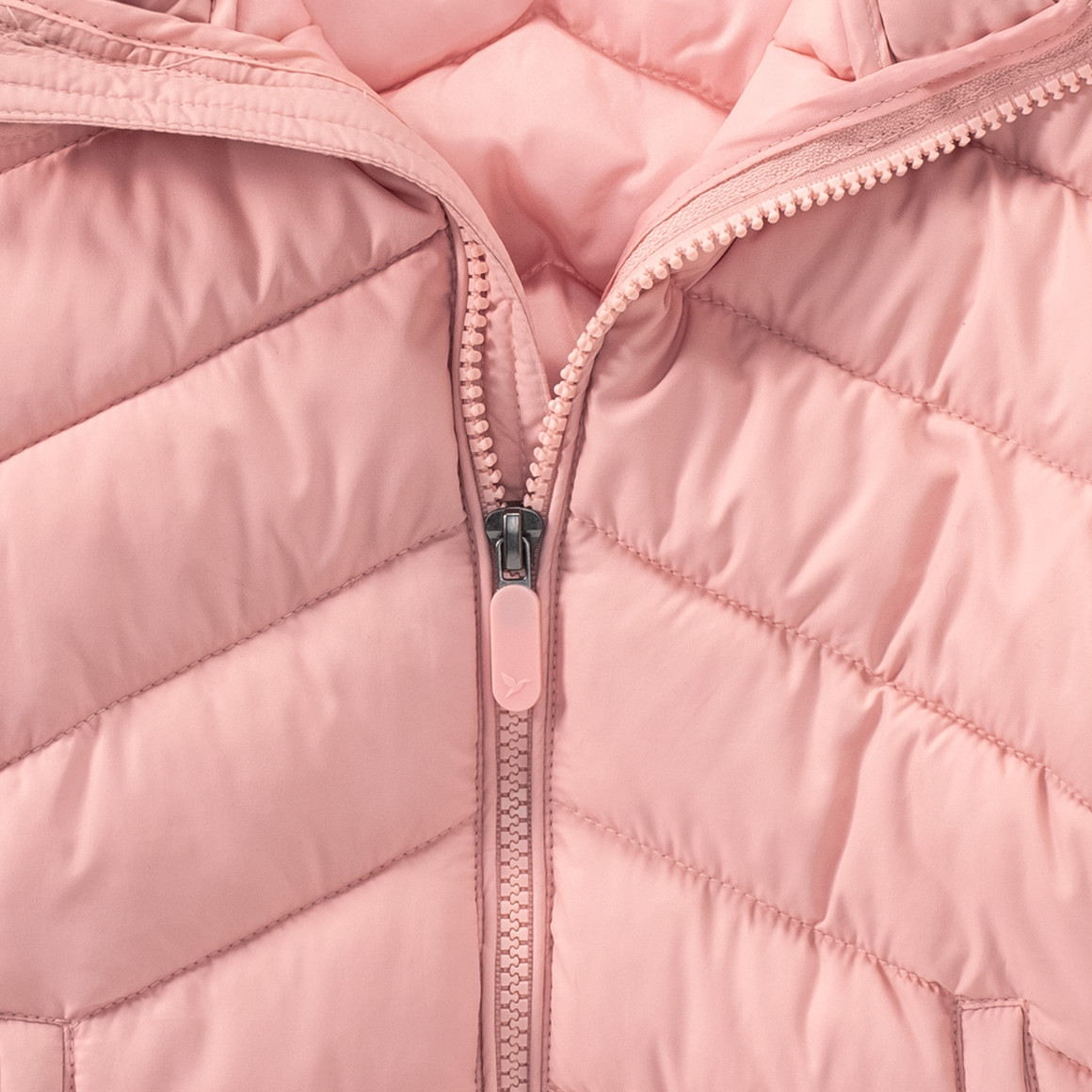 Mädchen Steppjacke mit Stehkragen