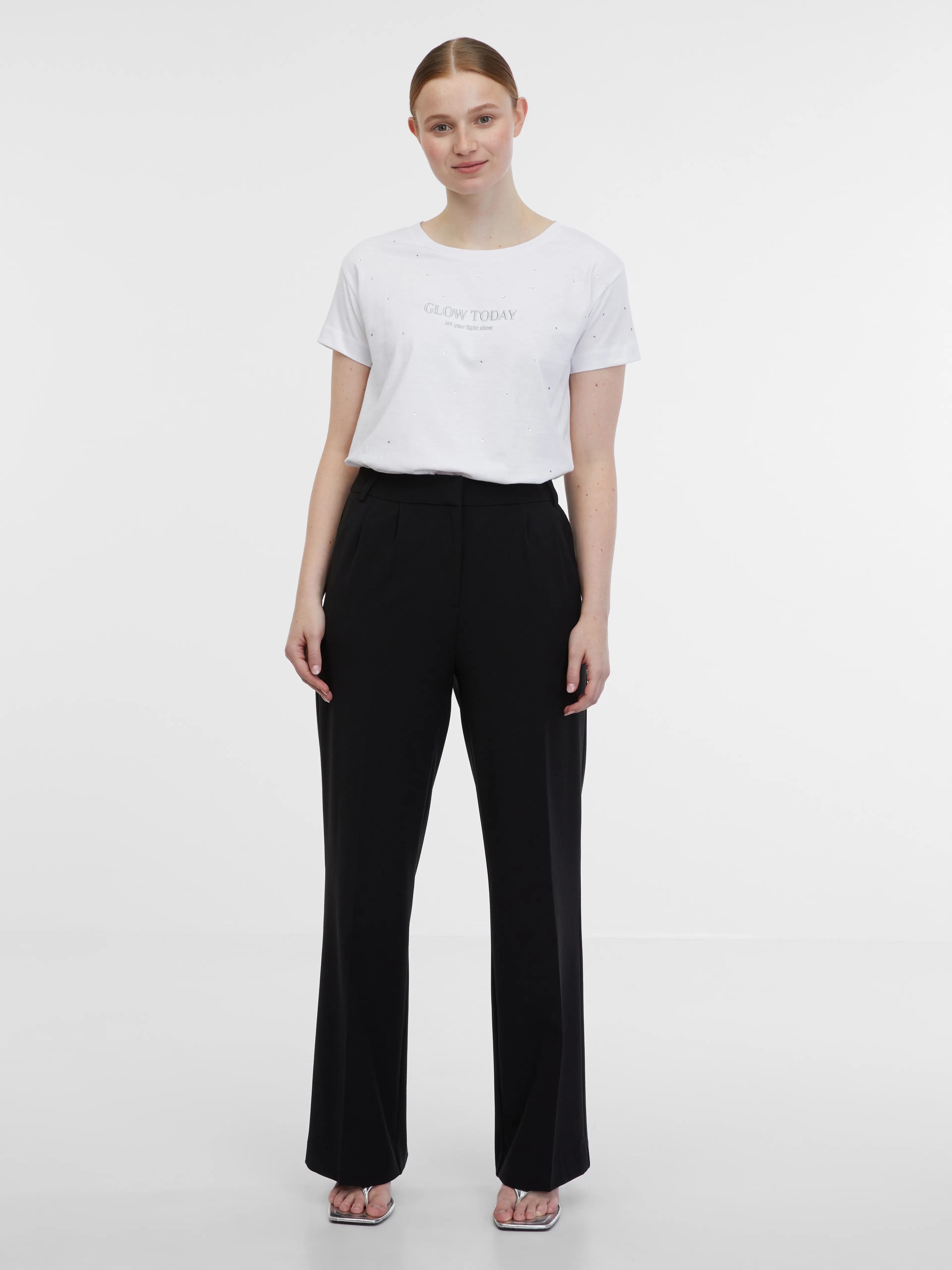 Weißes Damen-T-Shirt ORSAY