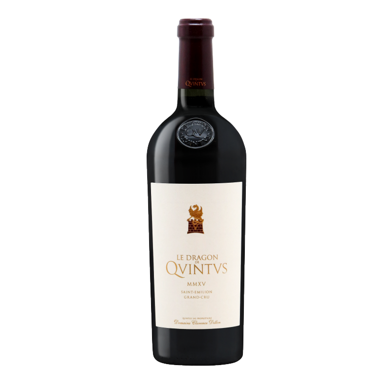 Le Dragon de Quintus - 2nd vin du Château Quintus 2017 - Saint-Emilion Grand Cru - Bordeaux - Château Quintus (75CL.)