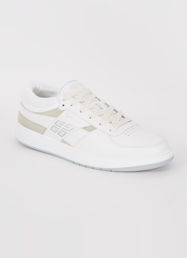 Givenchy G Move calfskin sneaker with suede details