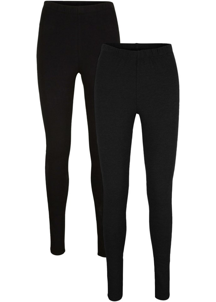 Stretch-Leggings (2er Pack)