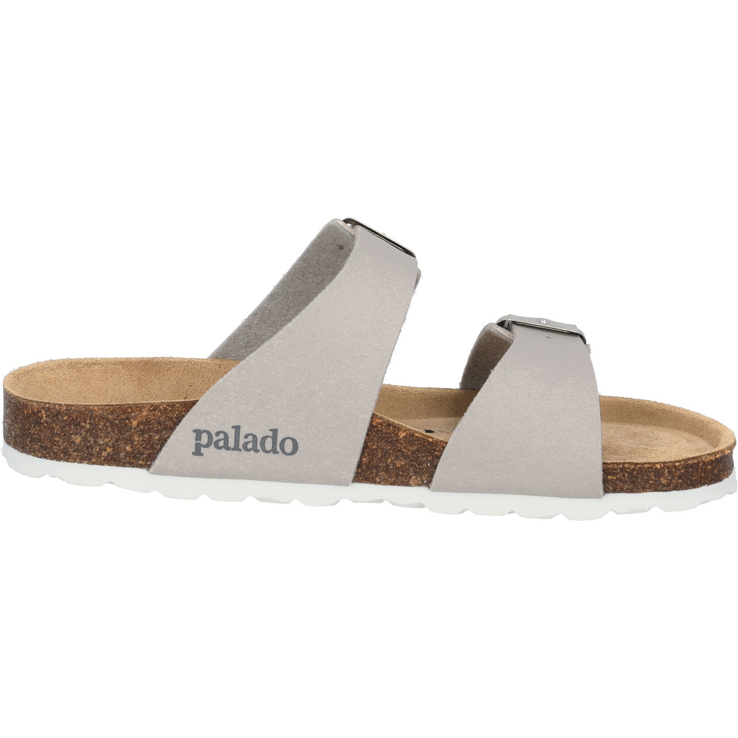Palado Samos PF, Pantoletten, Damen, Matt Grau
