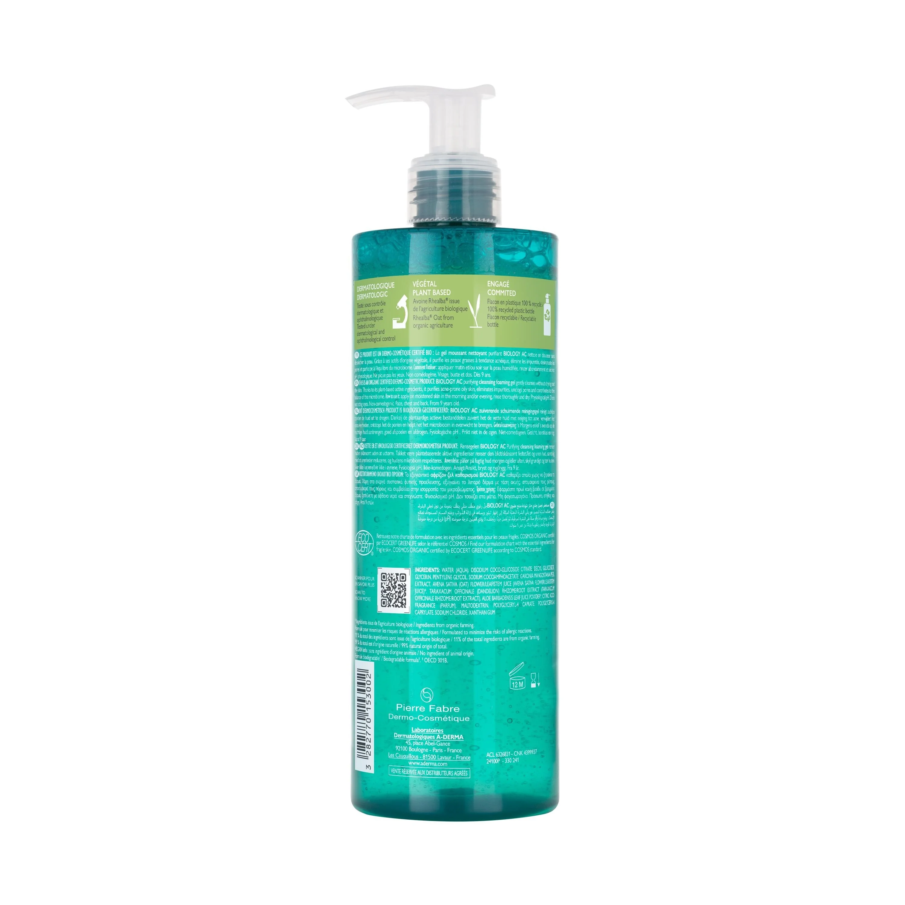 Detergent gel Biology AC - Detergent gel pentru ochi