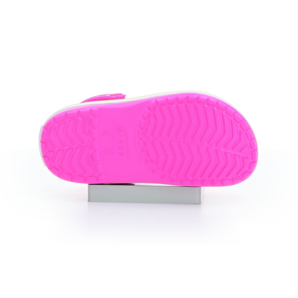 Crocs Crocband Clog K - Electric Pink / Cantaloupe Pantoffeln