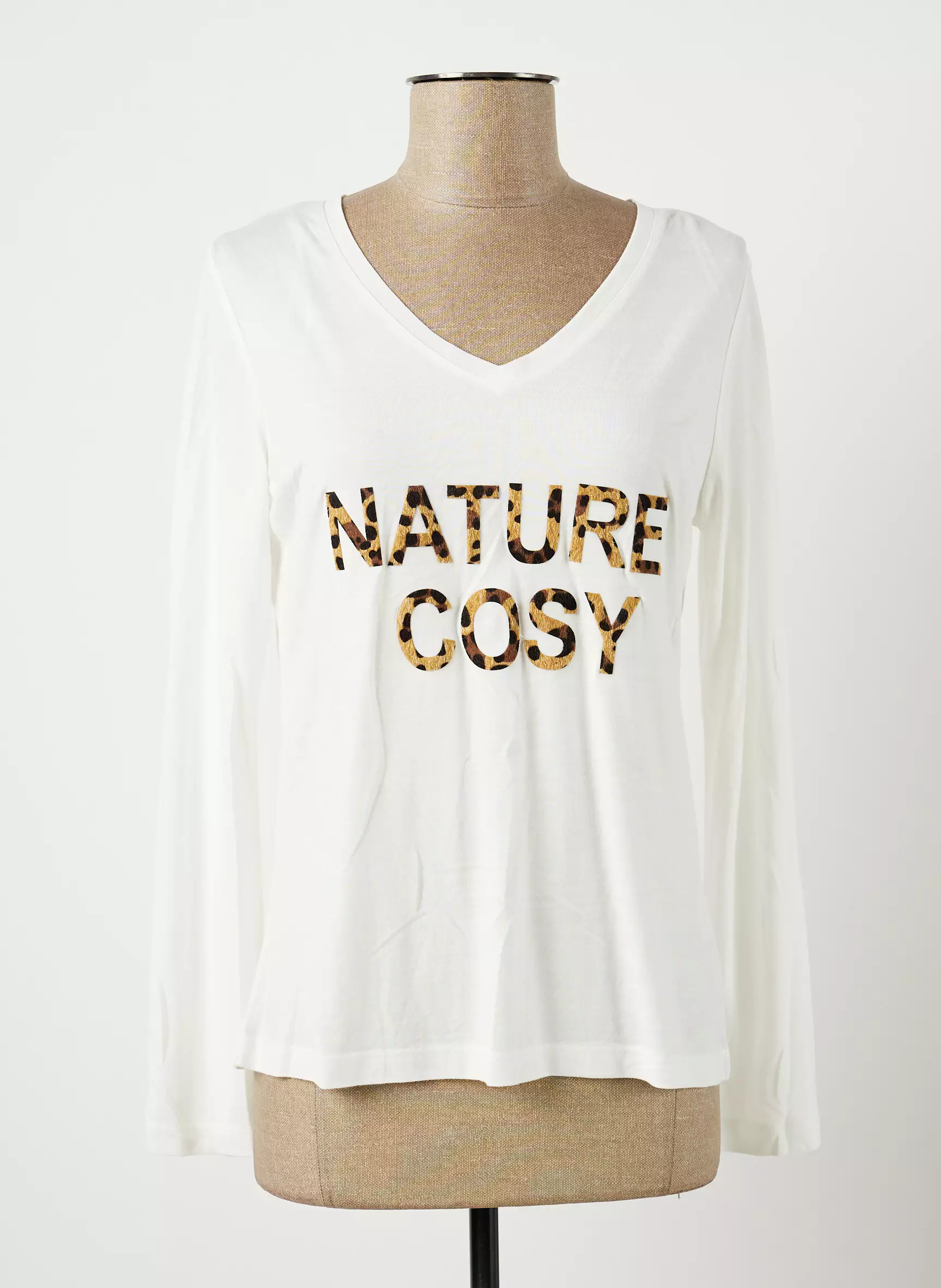 Julie Guerlande Tshirts Femme couleur beige