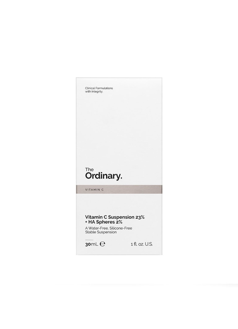 The Ordinary Vitamin C Suspension 23% + HA Spheres 2% - dienas un nakts krēms ar mirdzošu efektu