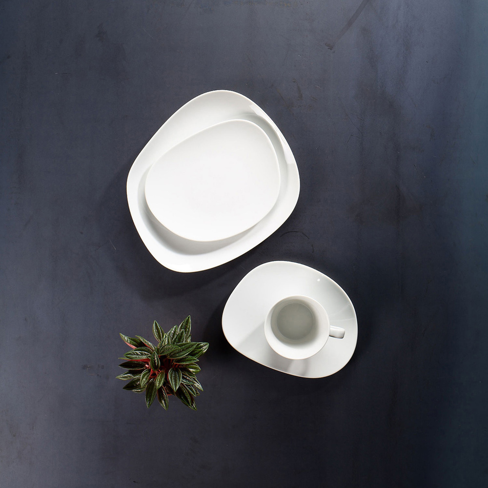 like. by Villeroy & Boch Souc. tasse a cafe Organic White Tasse