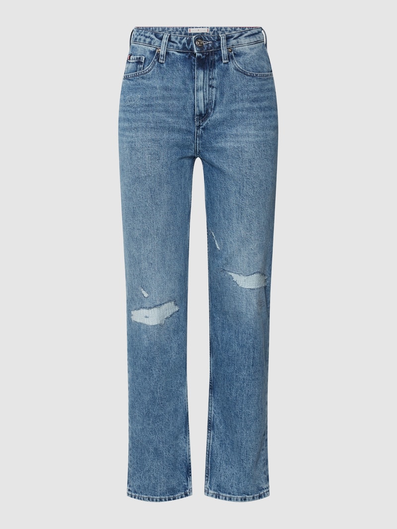 Straight Fit Jeans im 5-Pocket-Design Modell 'NEW CLASSIC' in jeans