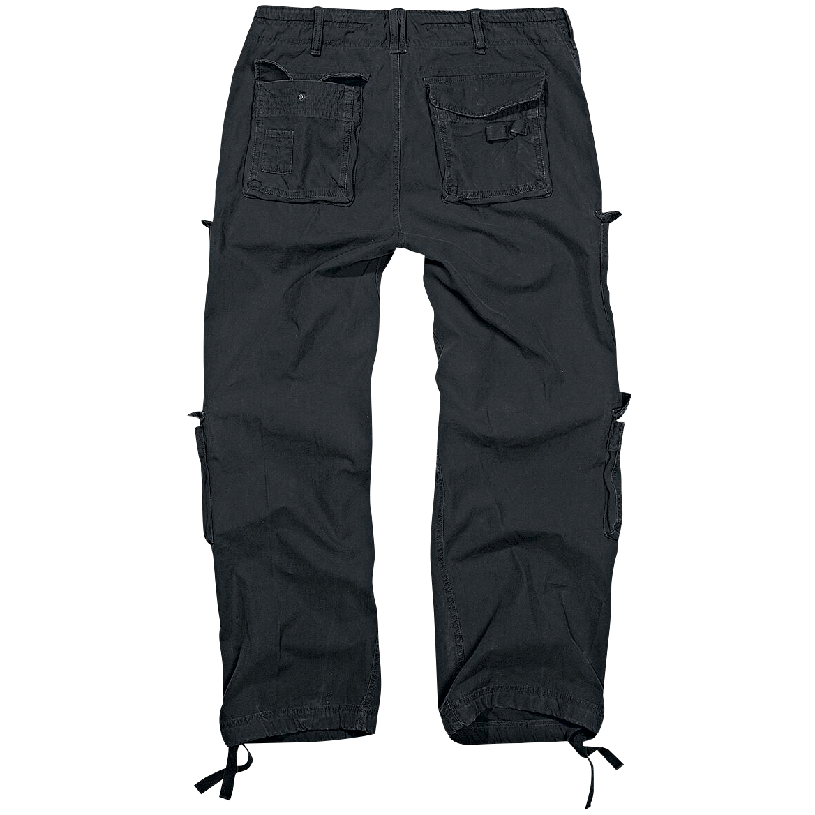 Brandit Herren Cargo-Hose Pure Vintage (schwarz)