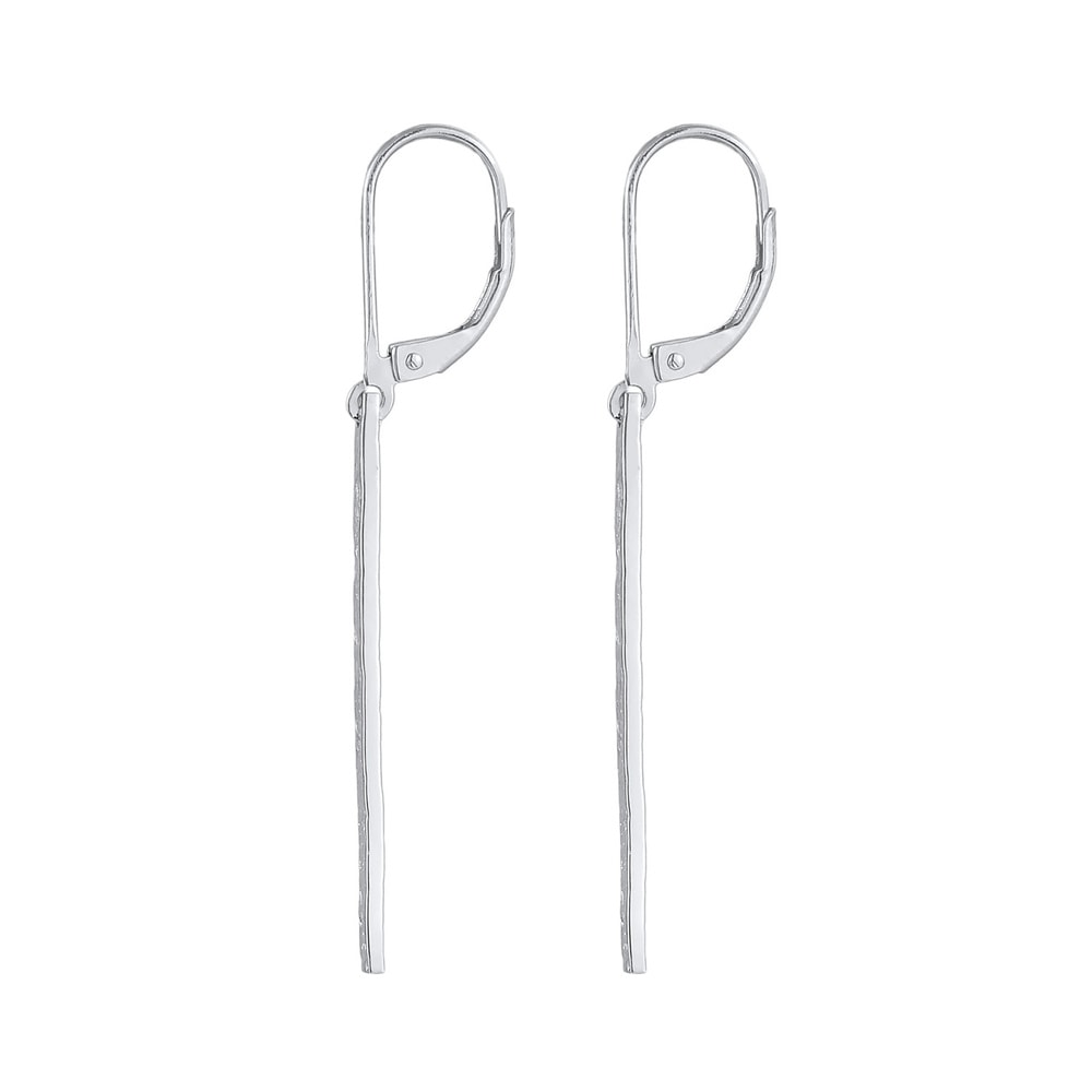 Elli Elli Boucles d'Oreilles Baguette de suspension pour dames Geo Antique Vintage Loo Boucles d'oreilles