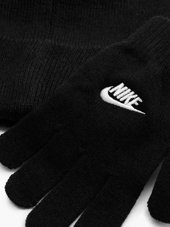 Nike Set aus Handschuhen und Mütze