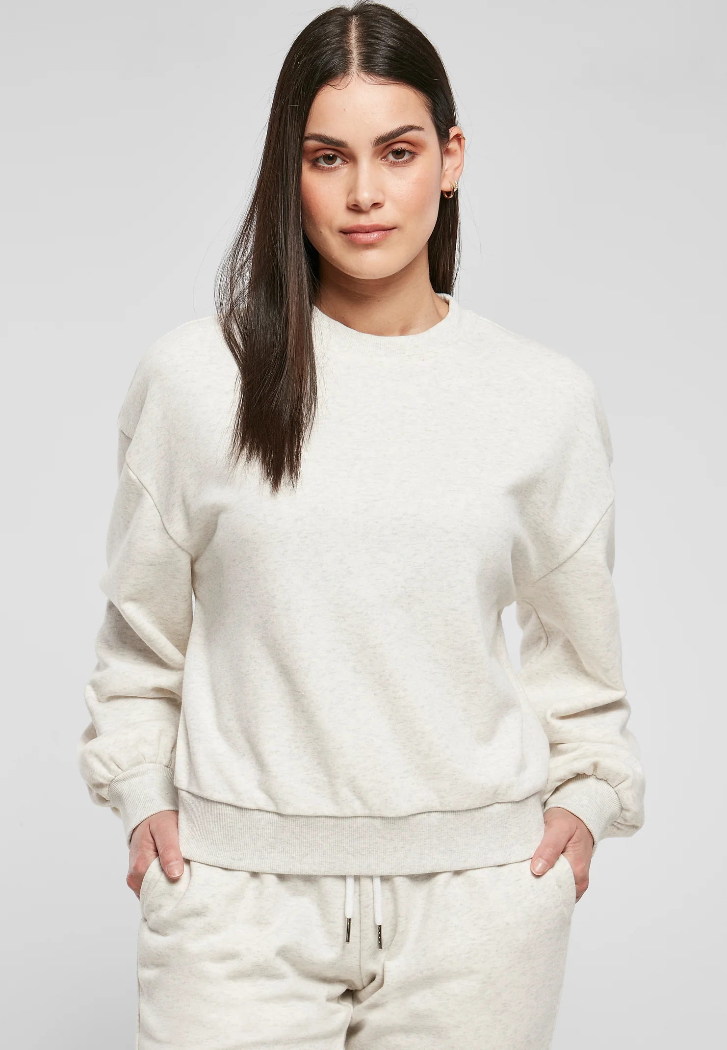 Sudadera Urban Classics MELANGE CREWNECK