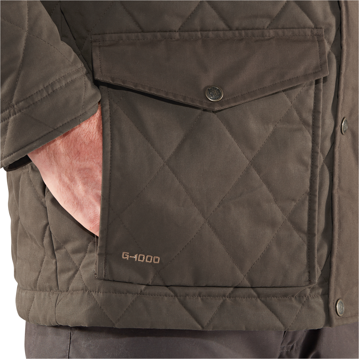 Fjäll Räven Herren Wool Padded Jacke Övik